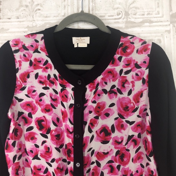 Kate‎ Spade | Mini Roses Floral Cardigan - Picture 7 of 8